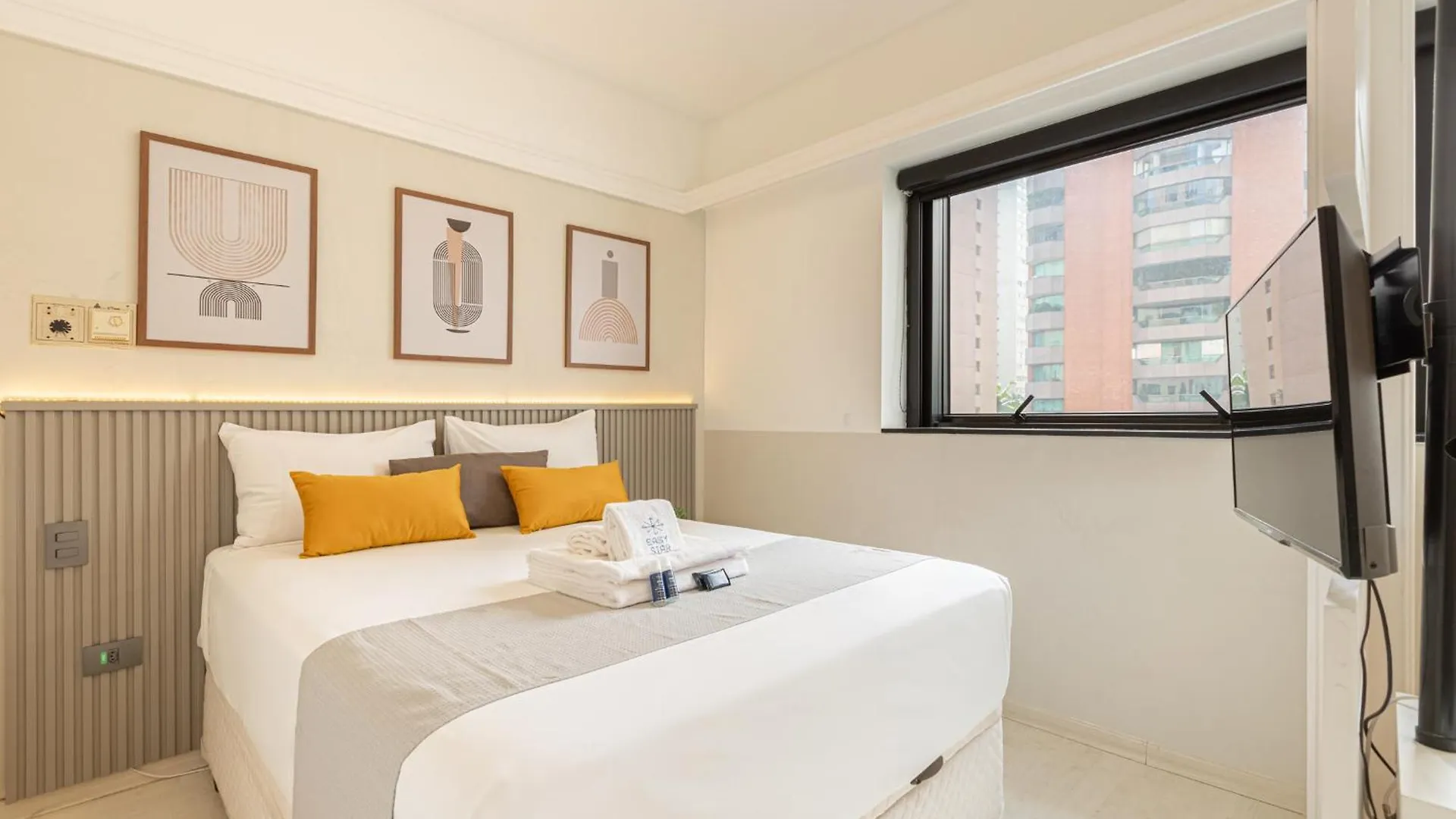 Easy Star - Lindo E Aconchegante Flat No Jardins - Wp01H Appartement São Paulo