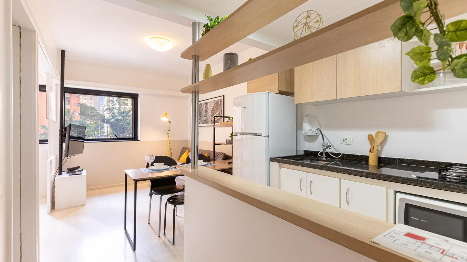 Easy Star - Lindo E Aconchegante Flat No Jardins - Wp01H Apartment Sao Paulo