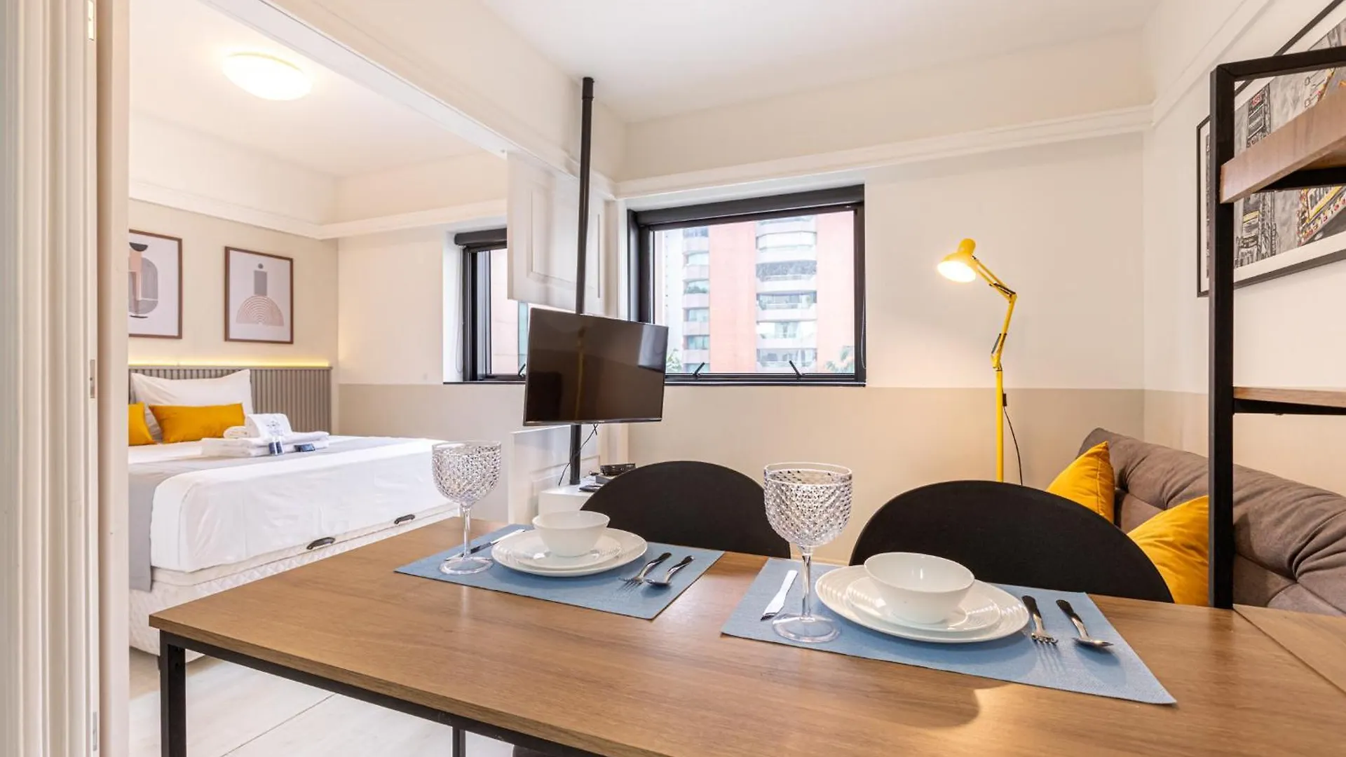 Easy Star - Lindo E Aconchegante Flat No Jardins - Wp01H Apartment Sao Paulo Brazil
