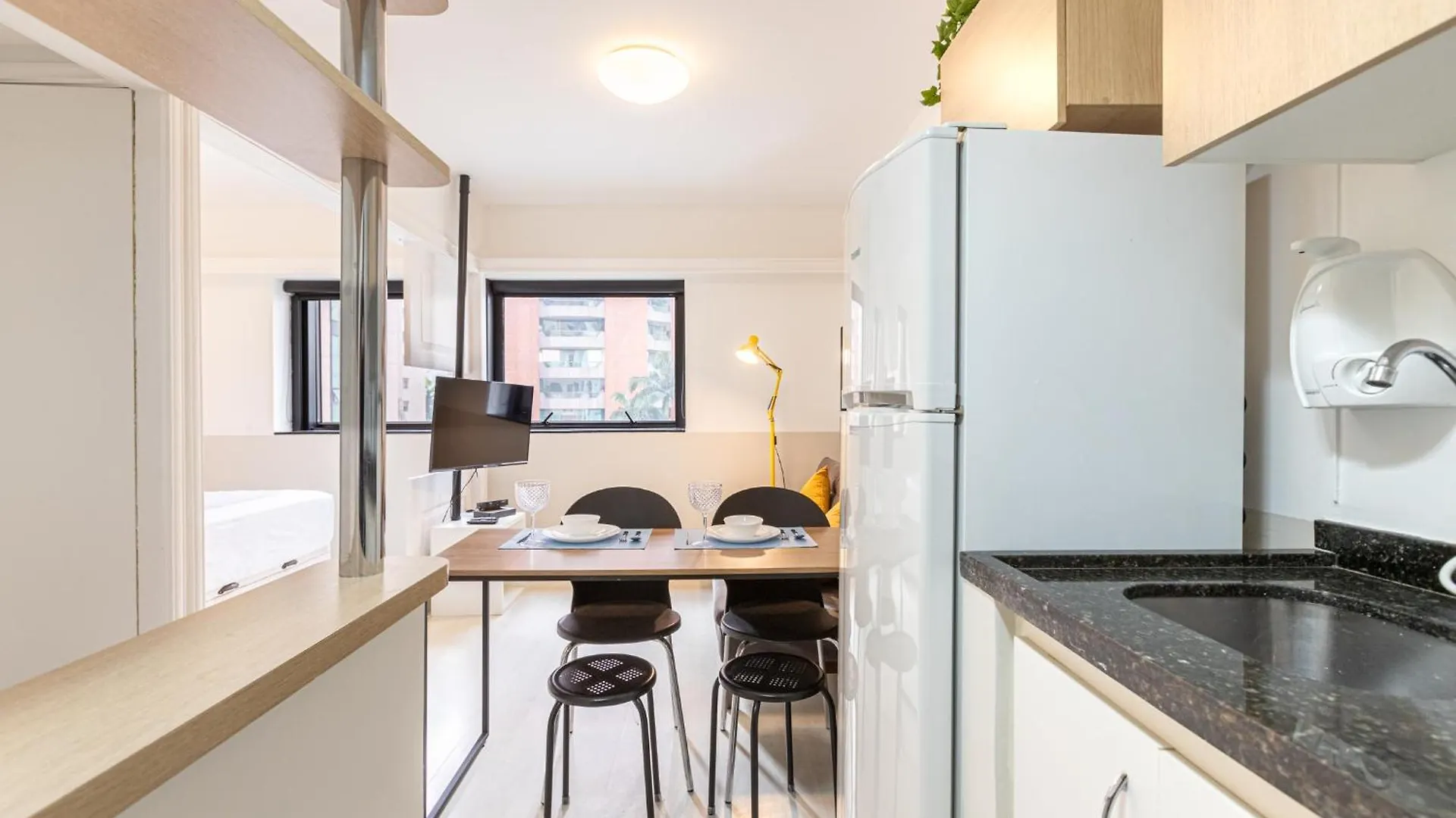 Easy Star - Lindo E Aconchegante Flat No Jardins - Wp01H Apartment Sao Paulo