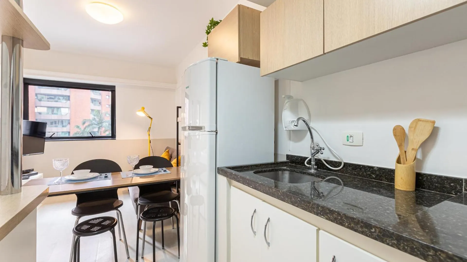 Easy Star - Lindo E Aconchegante Flat No Jardins - Wp01H Apartment Sao Paulo Brazil