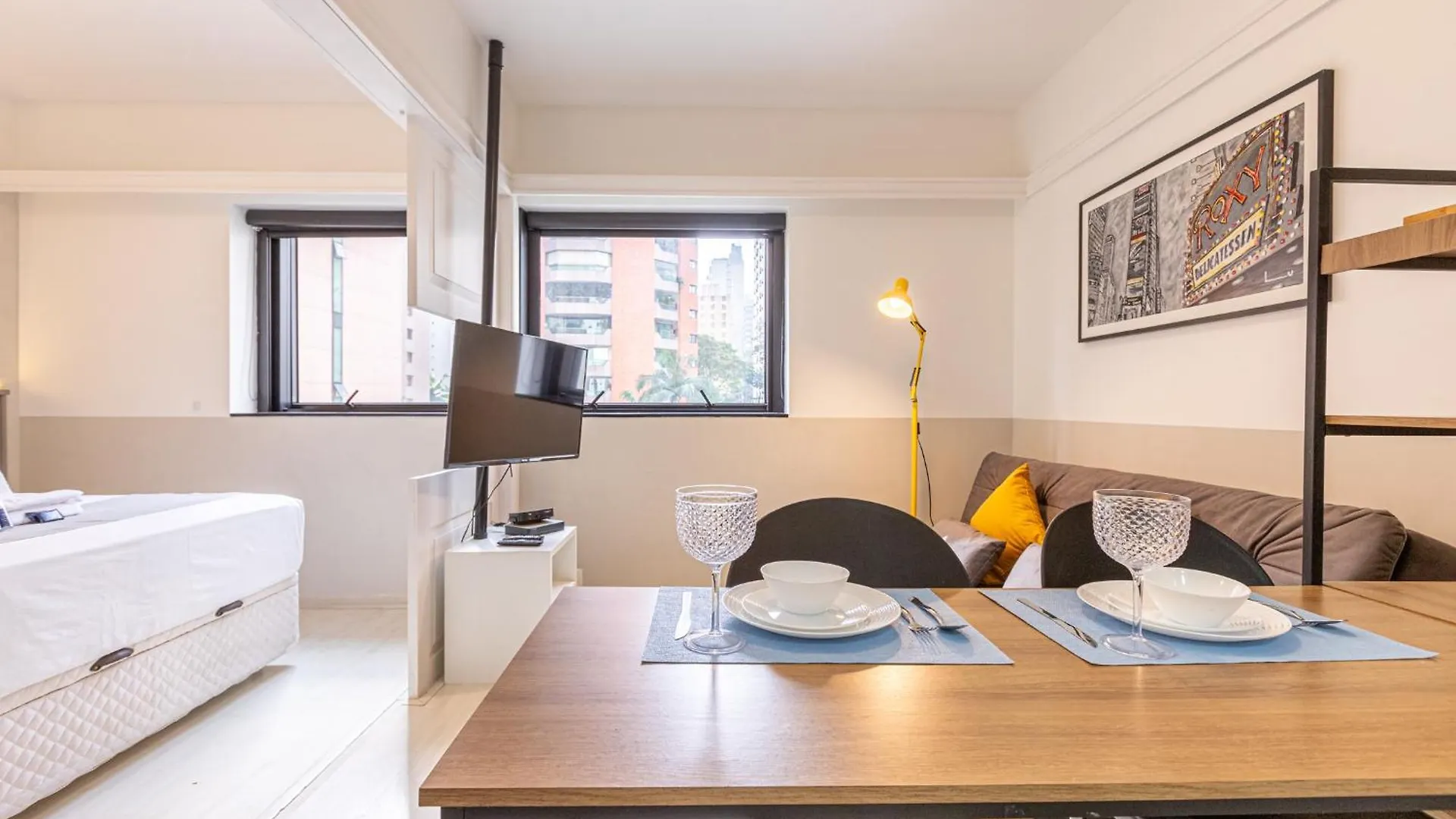Easy Star - Lindo E Aconchegante Flat No Jardins - Wp01H Apartment Sao Paulo Brazil