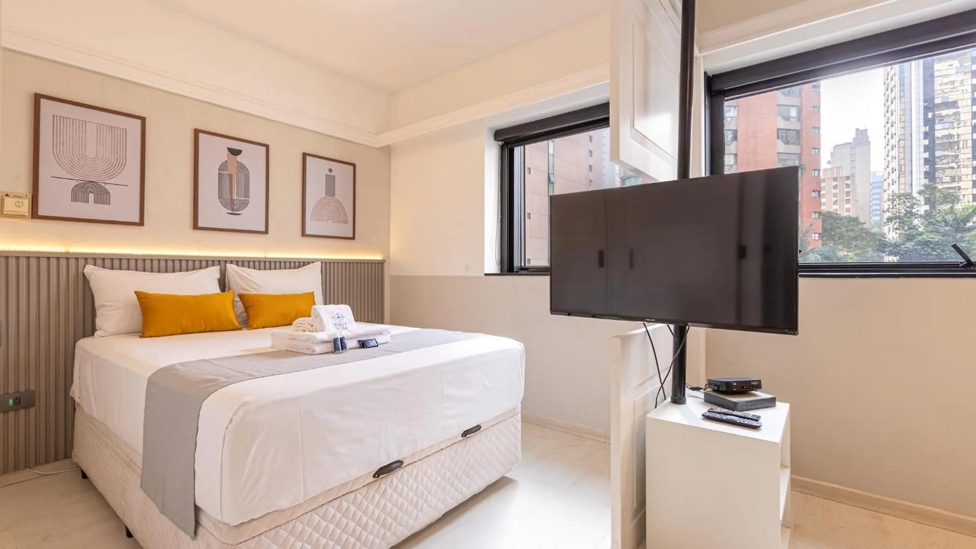 Easy Star - Lindo E Aconchegante Flat No Jardins - Wp01H Apartment Sao Paulo